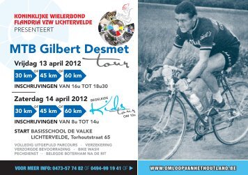 MTB Gilbert Desmet A5 2012.indd - Omloop van het Houtland