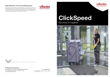 Clickspeed brochure (PDF) - Vileda Professional