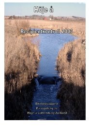 Årsrapport för 2003 - Höje å vattenråd