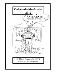 Verksamhetsberättelse för 2012 i PDF - Volvo Verkstadsklubb ...