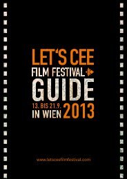 Programmheft LET'S CEE Film Festival 2013