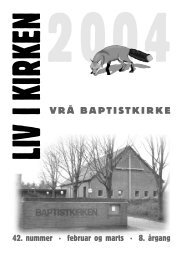 LiK 42-04.qxd - Vrå Baptistkirke