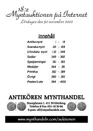 IT-auktion 18 - Mynthandeln.com