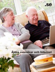 Äldre svenskar och Internet 2010 - SE