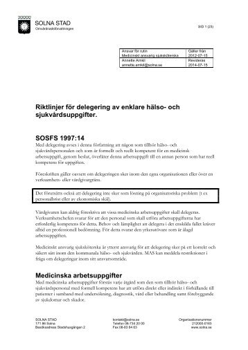 Delegering HSL uppgifter 2012.pdf - Solna stad