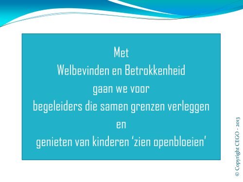 Welbevinden en betrokkenheid - Pedagogenplatform