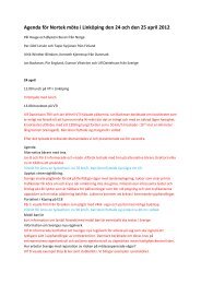 Minnesateckningar 24 och den 25 april 2012 med agenda ... - NMF