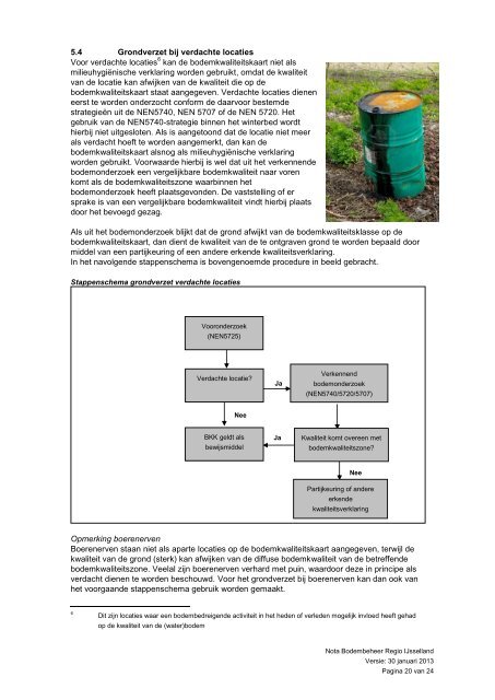 Nota bodembeheer Regio IJsselland - Waterschap Groot Salland