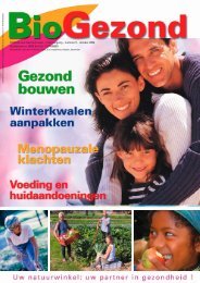 Infoblad over Gezond Leven - 1ste jaargang - nummer 5 - BioGezond