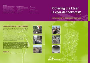 Rioolbelasting gemeente Kaag en Braassem - Tekstkeuken