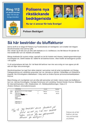 Så bestrider du en bluffaktura - Bolagsverket