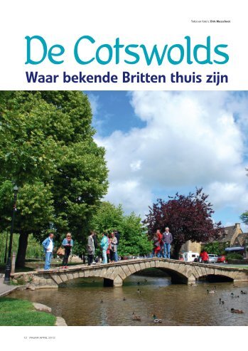 Waar bekende Britten thuis zijn - Cotswolds