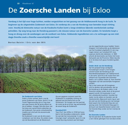 De Zoersche Landen bij Exloo - Stichting Het Drentse Landschap