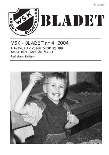 VSK Bladet 4-04 - Vegby