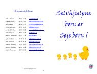 Selvhjulpne børn er Seje børn - Dagplejen Faaborg-Midtfyn Kommune