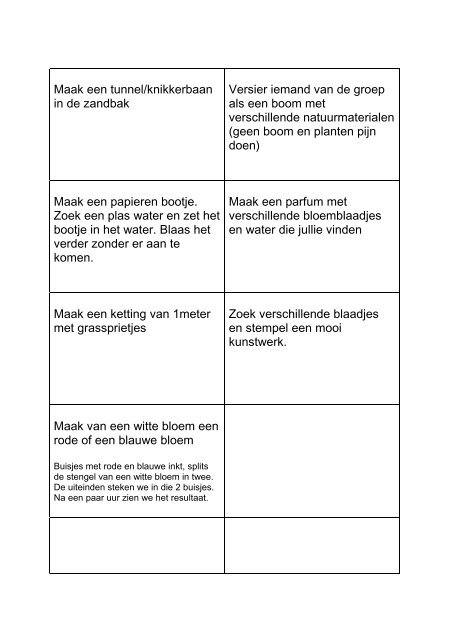 BUITENSPEL - korte opdrachten.pdf