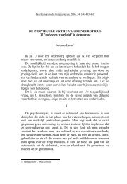 Download full text - Psychoanalytische Perspectieven