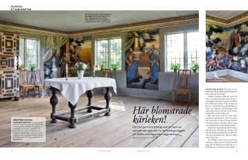 Photos and article for swedish magazine - john werich