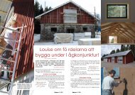 Tidningen Hästen 2 -2009 Om stallbyggnaden - Krokasmeden.com