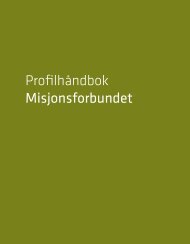 Profilhåndbok Misjonsforbundet