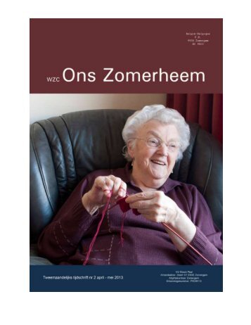 Infokrant april - mei 2013 versie website.pdf - WZC Ons Zomerheem