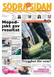 Moped- jakt gav resultat - Södra Sidan