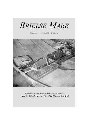 Brielse Mare 18/1 - Vrienden van het Historisch Museum Den Briel