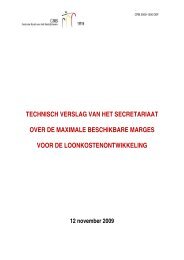 technisch verslag van het secretariaat over de maximale ...