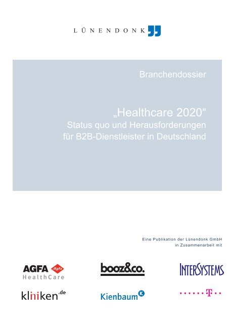 „Healthcare 2020“ - Lünendonk-Shop