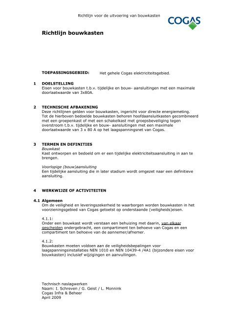 Richtlijn bouwkasten.pdf - Cogas