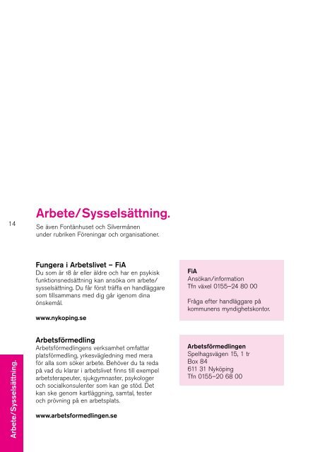 Informationsguide – Psykisk ohälsa. - Trosa kommun