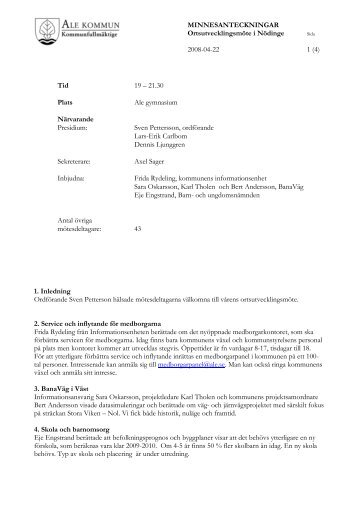 Nödinge 2008-04-22.pdf - Ale kommun