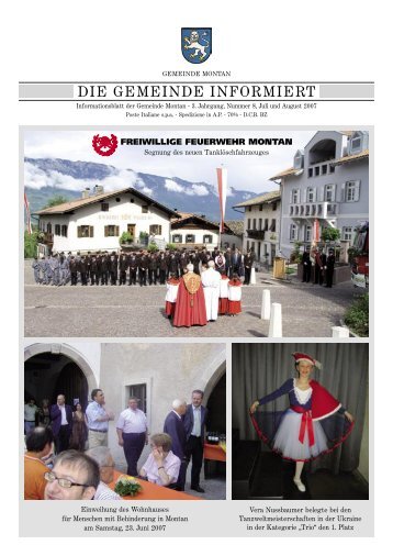 Informationsblatt Nr. 4/2007