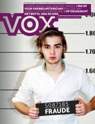 FRAUDE - Vox magazine