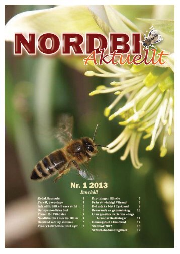 Aktuellt - Föreningen NordBi