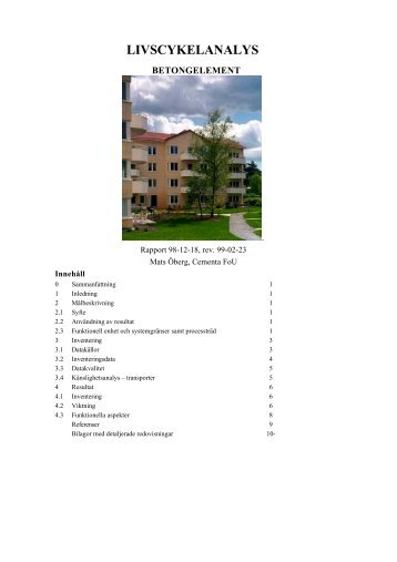 Livscykelanalys för betongelement.pdf - Strängbetong