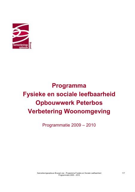 Programma Fysieke en Sociale Leefbaarheid