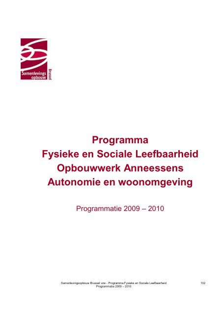 Programma Fysieke en Sociale Leefbaarheid