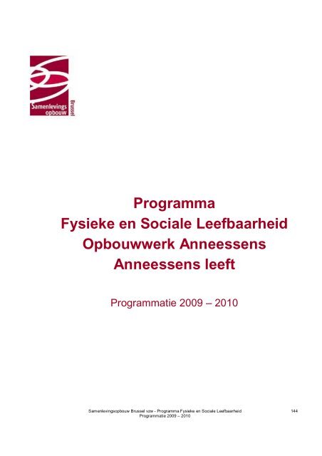 Programma Fysieke en Sociale Leefbaarheid