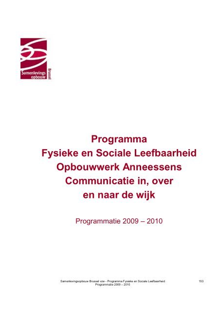 Programma Fysieke en Sociale Leefbaarheid