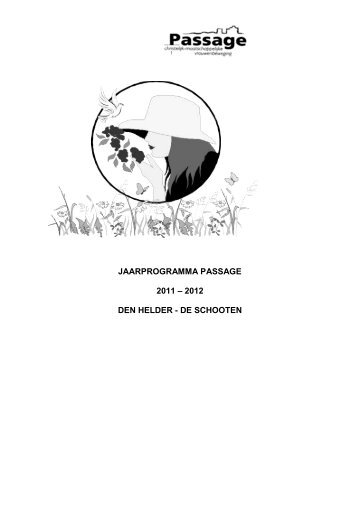 jaarprogramma passage 2011 – 2012 den helder - de ... - Vredeskerk