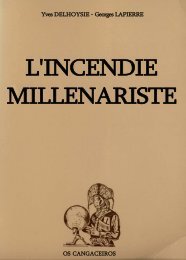 L'INCENDIE MILLENARISTE - Basse Intensité