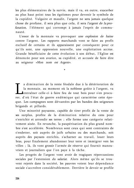 L'INCENDIE MILLENARISTE - Basse Intensité