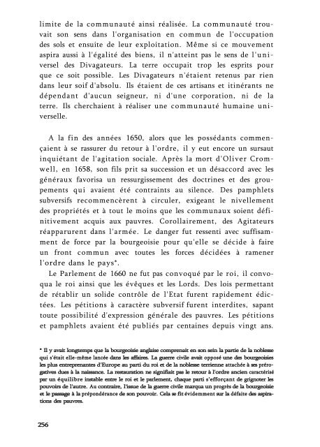 L'INCENDIE MILLENARISTE - Basse Intensité