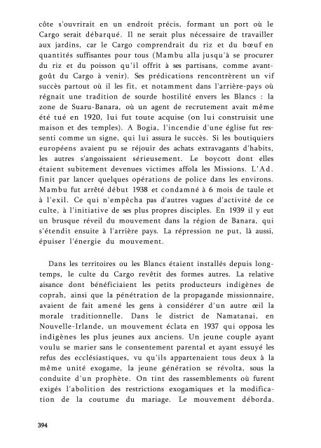 L'INCENDIE MILLENARISTE - Basse Intensité