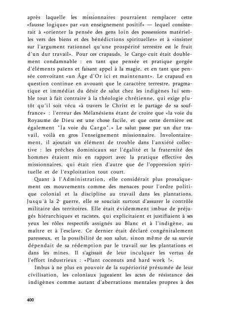 L'INCENDIE MILLENARISTE - Basse Intensité