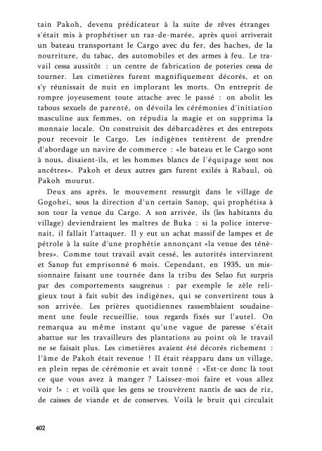 L'INCENDIE MILLENARISTE - Basse Intensité