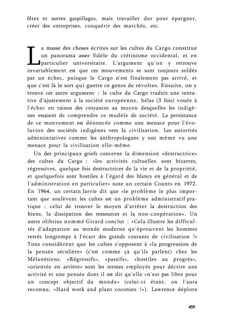 L'INCENDIE MILLENARISTE - Basse Intensité