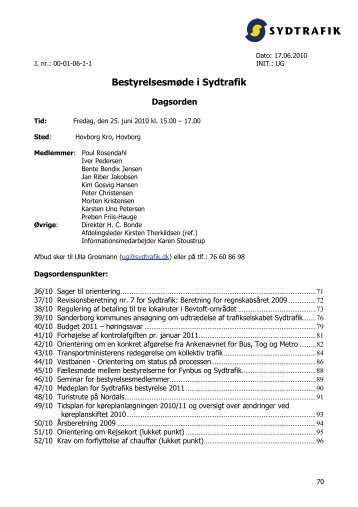 100625 Dagsorden.pdf - Sydtrafik