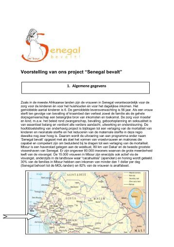 Voorstelling van ons project “Senegal bevalt” 2. - Enzu
